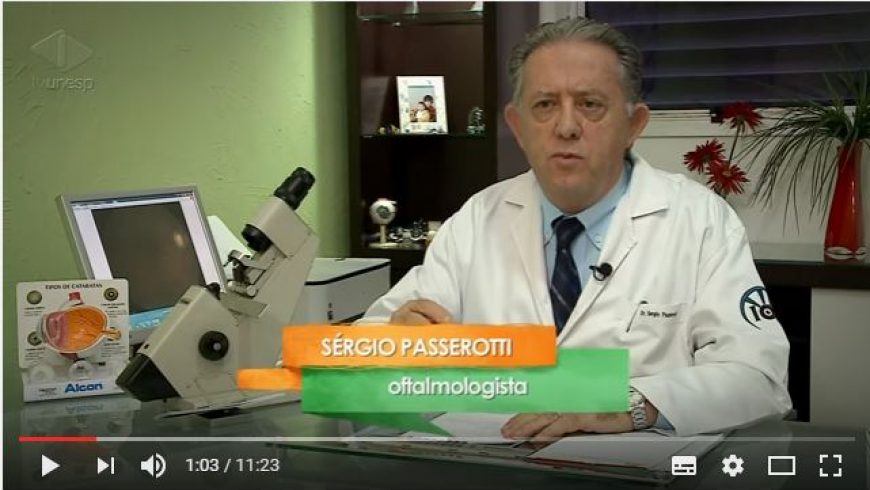 Dr. Sergio Passerotti fala sobre Glaucoma para a TV Unesp
