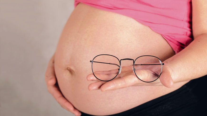 Alterações visuais relacionadas aos hormônios da gravidez