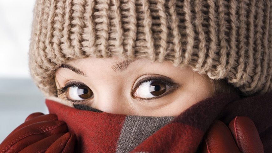 A chegada do inverno aumenta o número de pessoas com problemas oculares